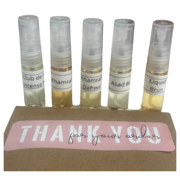 Muestras perfumes árabes