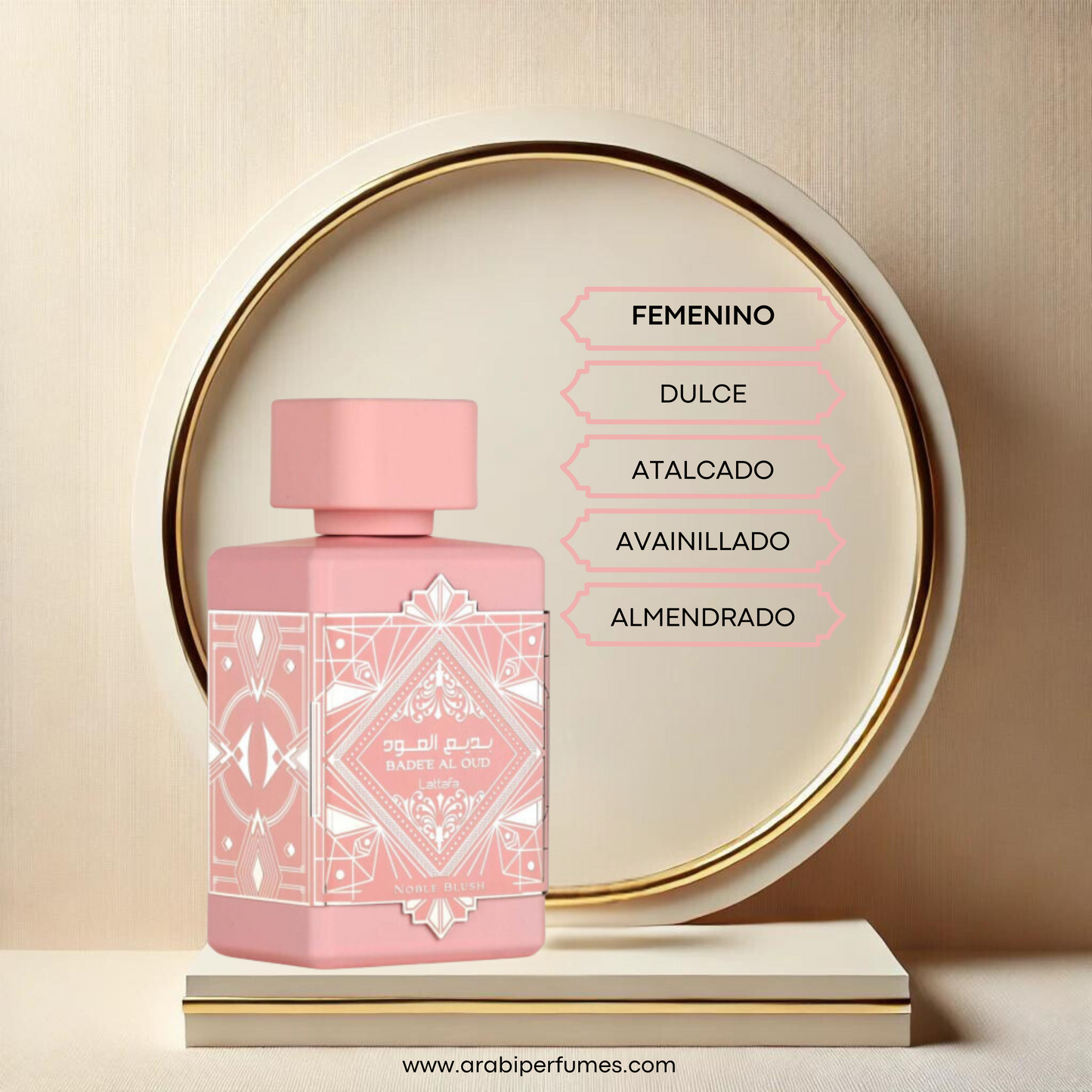 Badee Al Oud Noble Blush - ArabiPerfumes