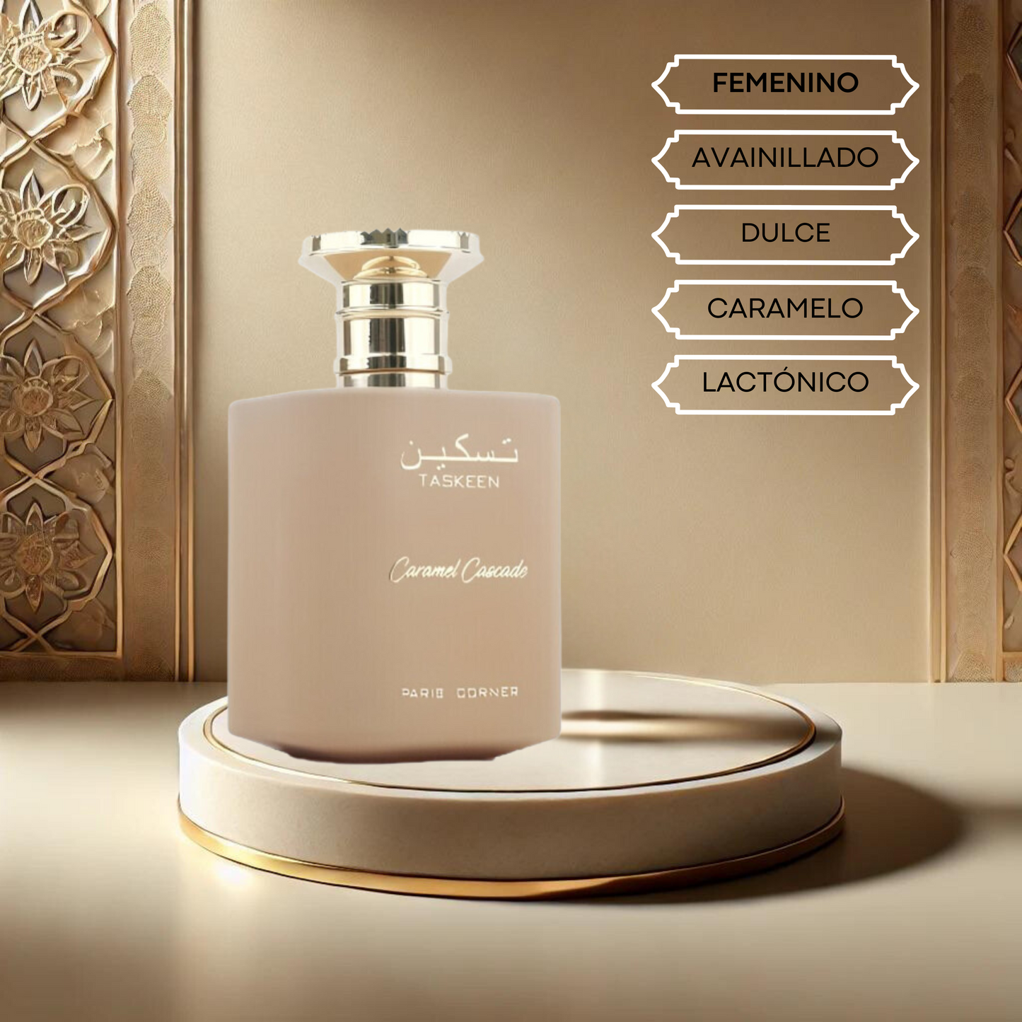 Taskeen Caramel Cascade - ArabiPerfumes