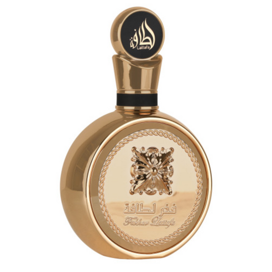 Fakhar Extrait de Lattafa es una fragancia arabe masculina de 100ml.