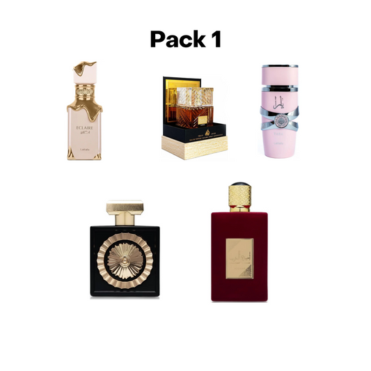 Pack 1 de muestras de perfumes árabes